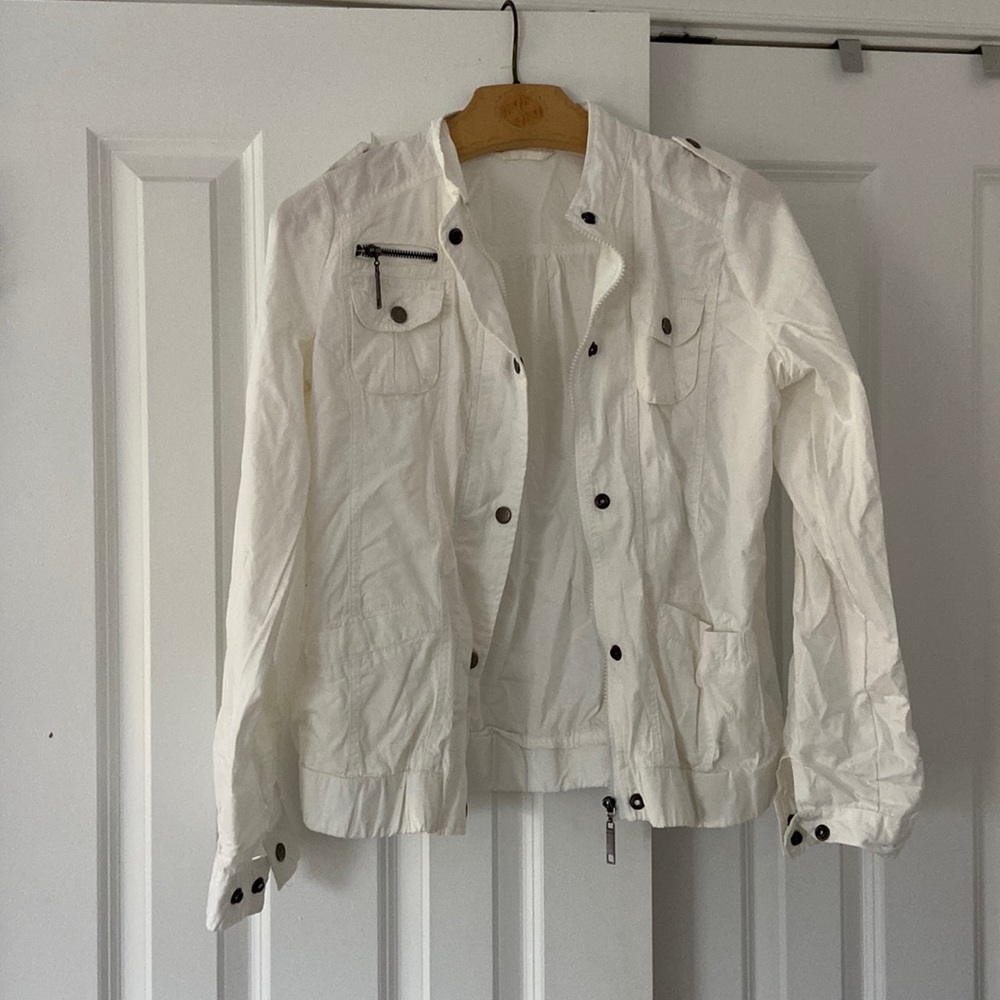 White jacket